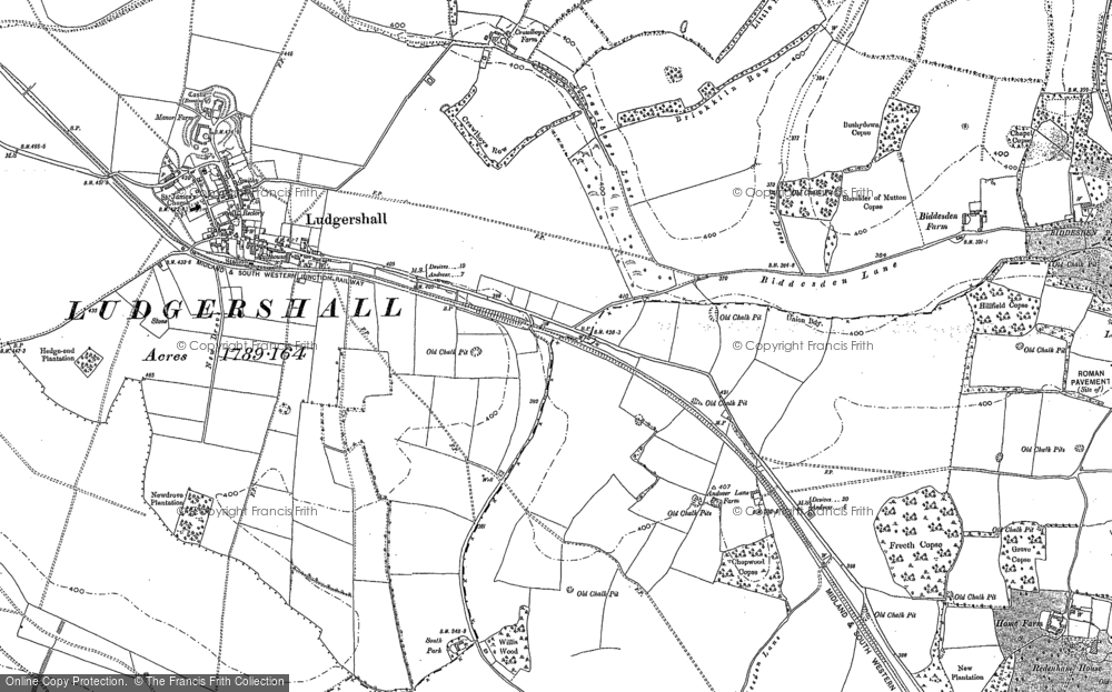 Old Map of Faberstown, 1899 - 1923 in 1899