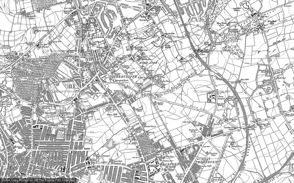 Old Maps of Undercliffe, Yorkshire - Francis Frith