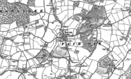 Old Map of Fair Oak, 1895