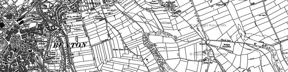 Old map of Fairfield in 1879