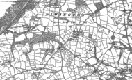 Old Map of Fairy Cross, 1886 - 1904
