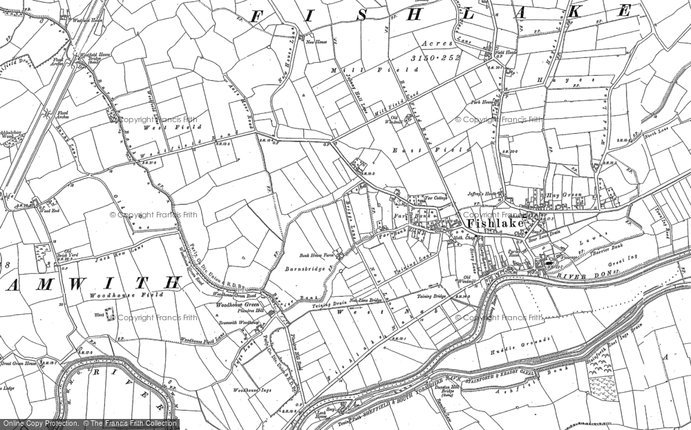 Old Map of Far Bank, 1891 in 1891
