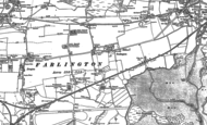 Old Map of Farlington, 1907