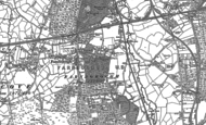 Old Map of Farnborough Park, 1909