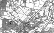 Old Map of Farncombe, 1895