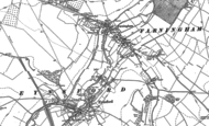 Old Map of Farningham, 1895