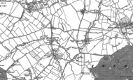 Old Map of Farrington, 1886 - 1900