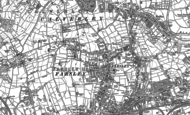 Old Map of Farsley, 1847 - 1892
