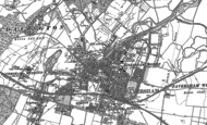 Old Map of Faversham, 1896
