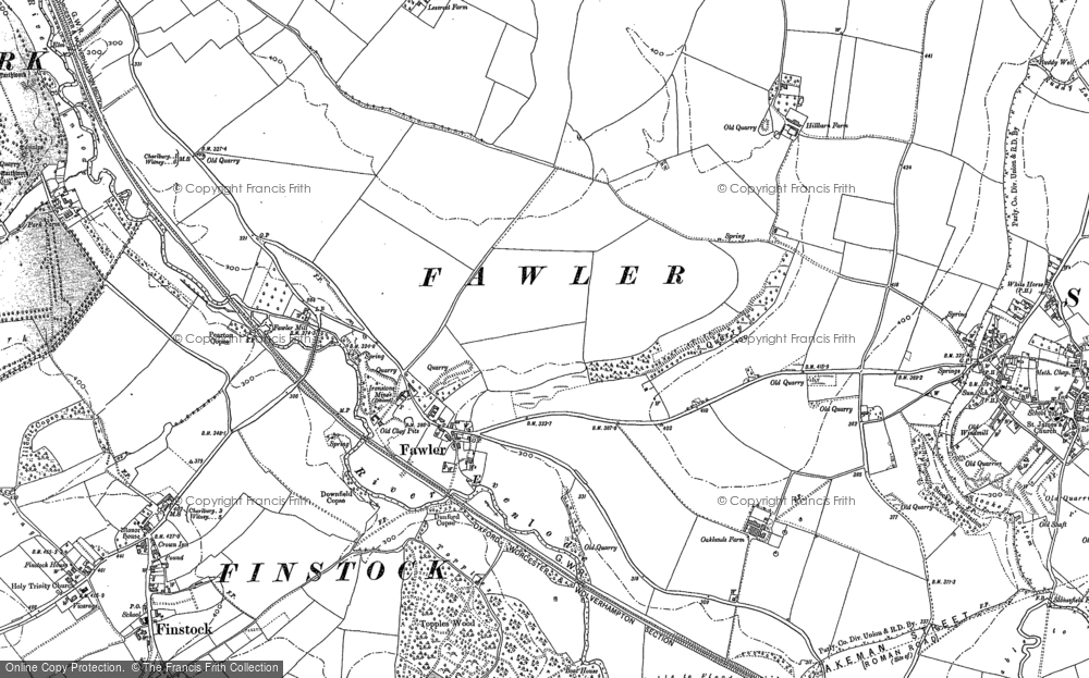 Old Map of Fawler, 1898 in 1898