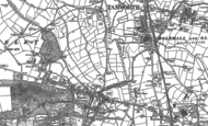 Old Map of Fazeley, 1883 - 1901