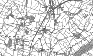 Old Map of Felhampton, 1883