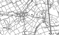 Old Map of Felmersham, 1882