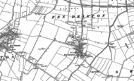 Old Map of Fen Drayton, 1901
