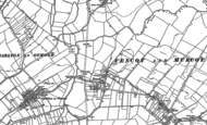 Old Map of Fencott, 1919