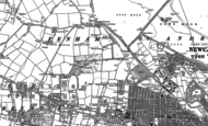 Old Map of Fenham, 1895