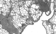 Old Map of Feock, 1878 - 1879