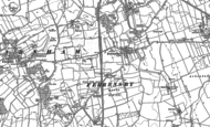 Old Map of Ferrensby, 1849 - 1892