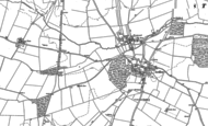 Old Map of Fewcott, 1898 - 1920
