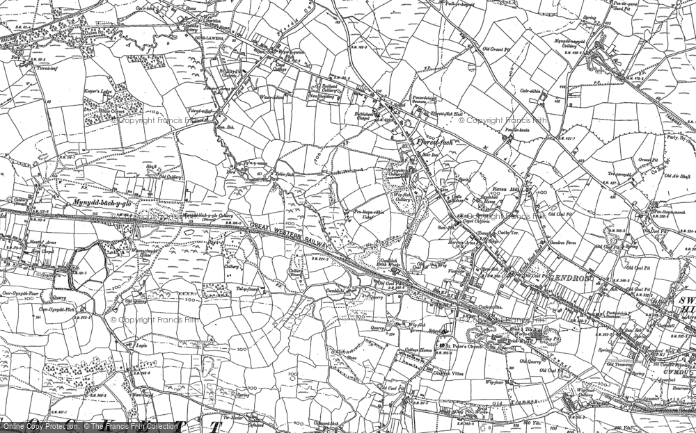 Old Maps of Mynydd-bach-y-glo, West Glamorgan