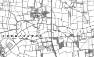 Old Map of Fiddington, 1883 - 1901