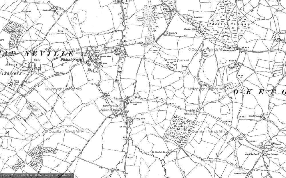 Fifehead St Quintin, 1886