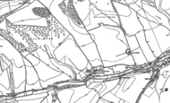 Old Map of Fifield Bavant, 1884 - 1900
