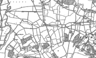 Old Map of Filchampstead, 1910 - 1919
