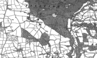 Old Map of Filleigh, 1886 - 1888