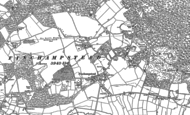Old Map of Finchampstead, 1910 - 1912