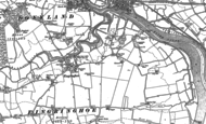 Old Map of Fingringhoe, 1895 - 1896