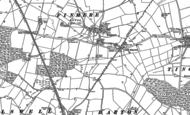 Old Map of Finmere, 1898 - 1938