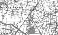 Old Map of Firsby, 1887