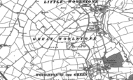 Old Map of Fishermead, 1924