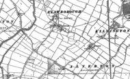 Old Map of Flawborough, 1887 - 1899