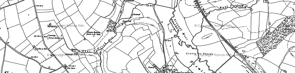 Old map of Flemingston in 1897