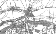 Old Map of Fonthill Bishop, 1900