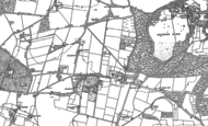 Old Map of Fontwell, 1896