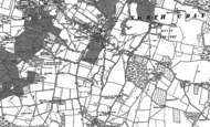 Old Map of Foots Cray, 1895