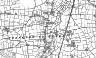 Old Map of Forncett St Mary, 1881 - 1883
