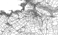 Old Map of Forrabury, 1905