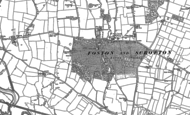 Old Map of Foston, 1899 - 1900