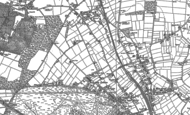 Old Map of Four Oaks, 1887 - 1901