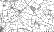 Old Map of Foxley, 1883