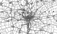 Old Map of Framlingham, 1881 - 1884