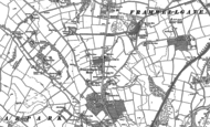 Old Map of Framwellgate Moor, 1895