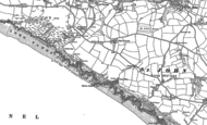 Old Map of Freathy, 1905