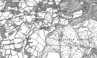 Old Map of Frensham, 1913