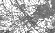 Old Map of Friern Barnet, 1895 - 1913