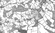 Old Map of Frieth, 1897